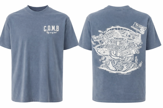 C.O.M.B Blue T-Shirt